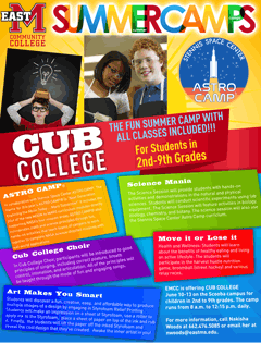 Cub College Flyer