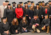 Thirty Adult Basic Education students in East Mississippi Community College’s Launch Pad program received their high school equivalency diplomas.