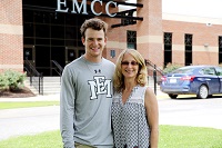 John Ross Briggs is the fourth generation of his family to attend EMCC. Members of the Briggs family have served as students, employees and benefactors of the college.