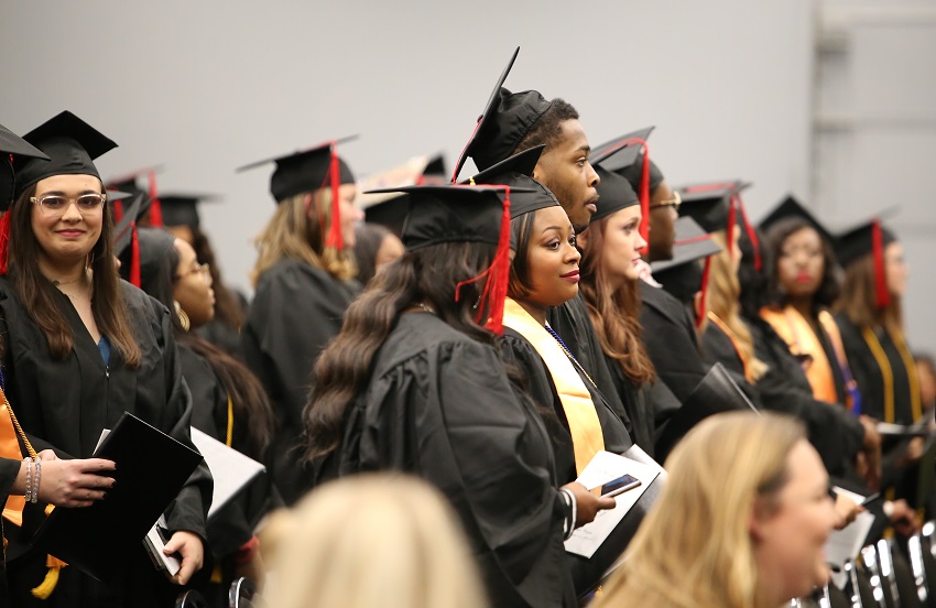 East Mississippi Community College held fall 2018 graduation ceremonies Dec. 11 at its Scooba and Golden Triangle campuses.