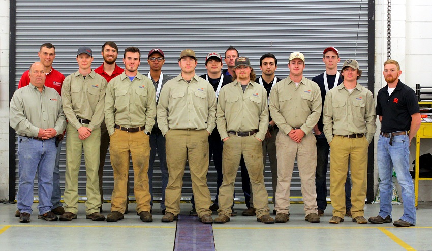 All of the East Mississippi Community College students who competed in the Mississippi SkillsUSA this year took home medals. Some of the students who competed are pictured here with their instructors.