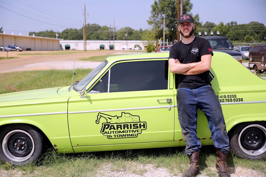 Matthew Walsh earned a national championship title while representing East Mississippi Community College during the 54th annual National Leadership and Skills Conference in Louisville, Ky. Walsh, who graduated in May from EMCC’s Automotive Technology Program, is now a mechanic at Parrish Parrish Automotive & Towing Service in Starkville.