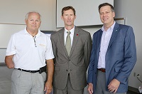 Appalachian Regional Commission (ARC) Federal Co-Chair Tim Thomas was among the visitors who toured East Mississippi Community College’s Communiversity Tuesday afternoon.