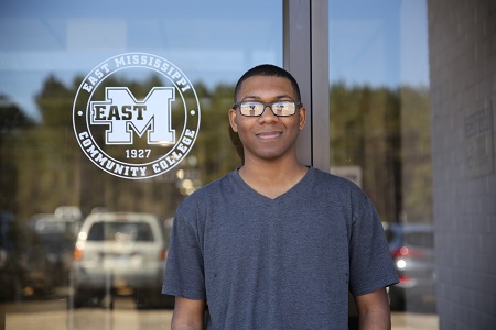 Douglas Trevon Cockrell will earn his high school diploma from the Golden Triangle Early College High School and an associate’s degree from East Mississippi Community College in May. Cockrell was among the first group of students accepted into GTECHS.