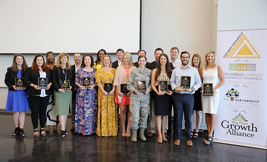 The first formal event at East Mississippi Community College’s Communiversity took place June 5 with the 2018-19 Golden Triangle Leadership Program Graduation.