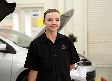 East Mississippi Community College student Fallon Traweek earned a state championship title in the SkillsUSA competition to advance to the nationals, where she earned a bronze medal.