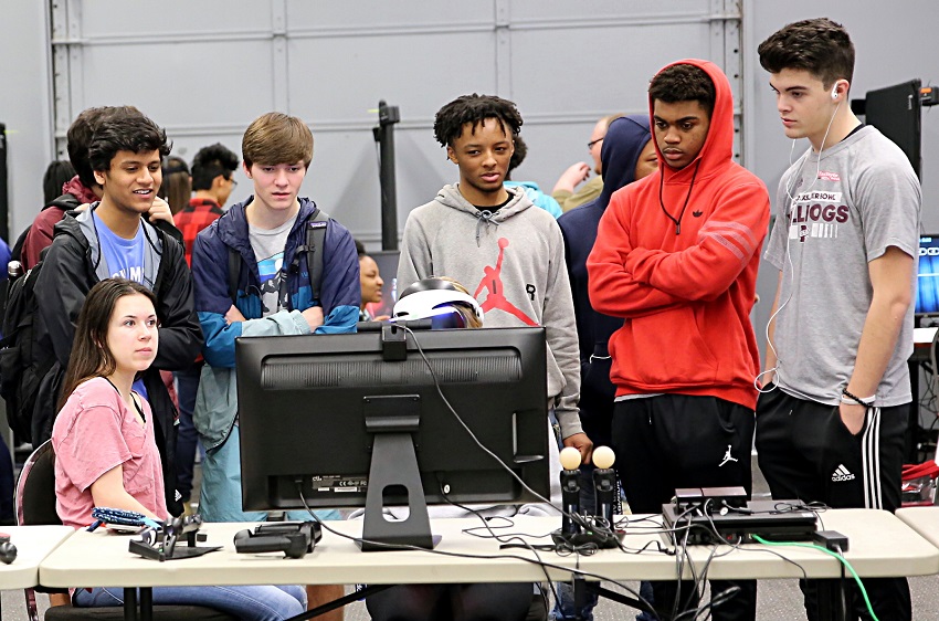 The public is invited to attend a Technology Expo Oct. 3 and a Local Area Network, or LAN, party on Oct. 4. Both events will be take place in the Lyceum Auditorium on East Mississippi Community College’s Golden Triangle campus. Pictured here are attendees of a LAN party hosted by EMCC earlier this year.