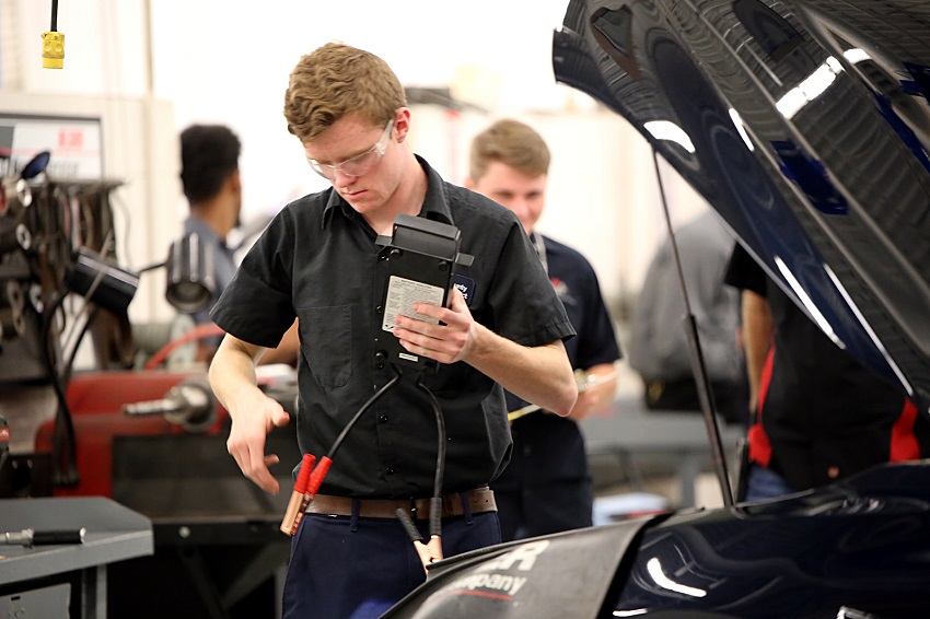 East Mississippi Community College hosted the Toyota Express Maintenance Contest for high school students on the college’s Golden Triangle campus.