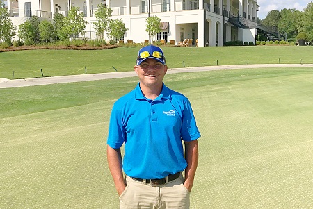 East Mississippi Community College Golf and Recreational Turf Management Technology program graduate Zachary Mozingo was hired by Reunion Golf and Country Club in Madison, Mississippi, which is located north of Jackson.