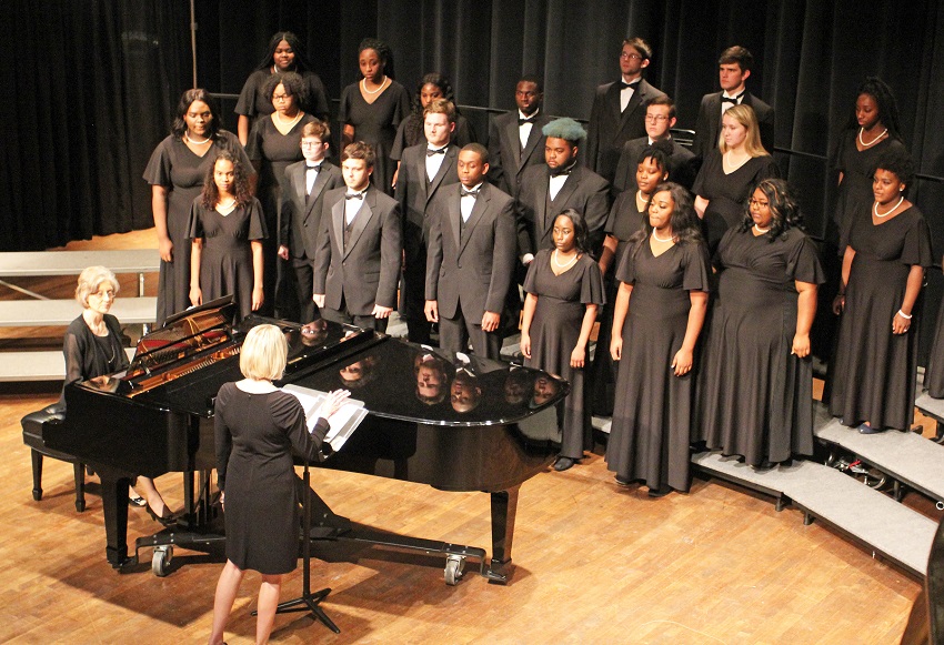 Scholarships are available for East Mississippi Community College’s Scooba Concert choir, Reflections and Music Theater.