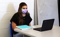 The fall semester at the Golden Triangle Early College High School on East Mississippi Community College’s Golden Triangle campus began Monday, Aug. 10, with some students opting for in-class instruction and others choosing to take virtual classes online. 