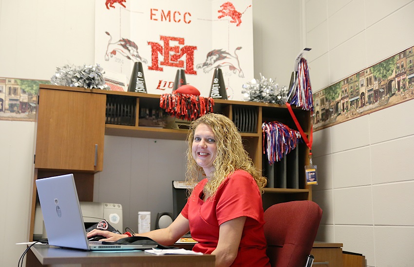 Meridian resident Amy Ivy will serve as East Mississippi Community College’s school nurse and will coordinate the college’s efforts to minimize the spread of COVID-19.