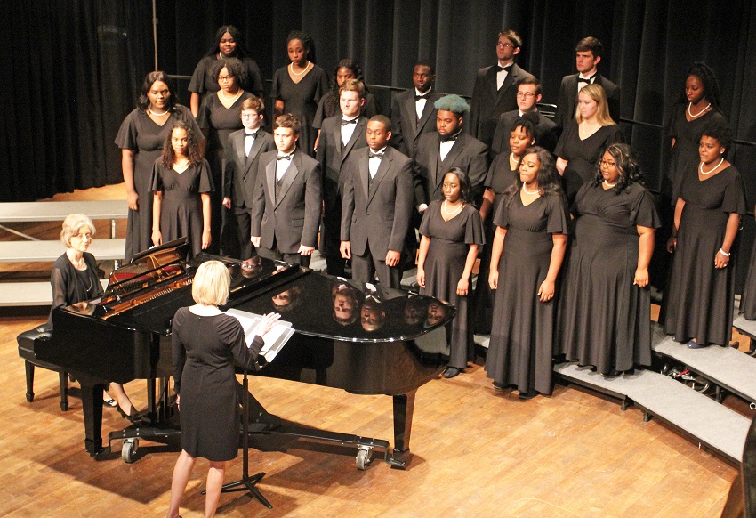 Auditions are in progress for students interested in joining choirs on East Mississippi Community College’s Scooba and Golden Triangle campuses.