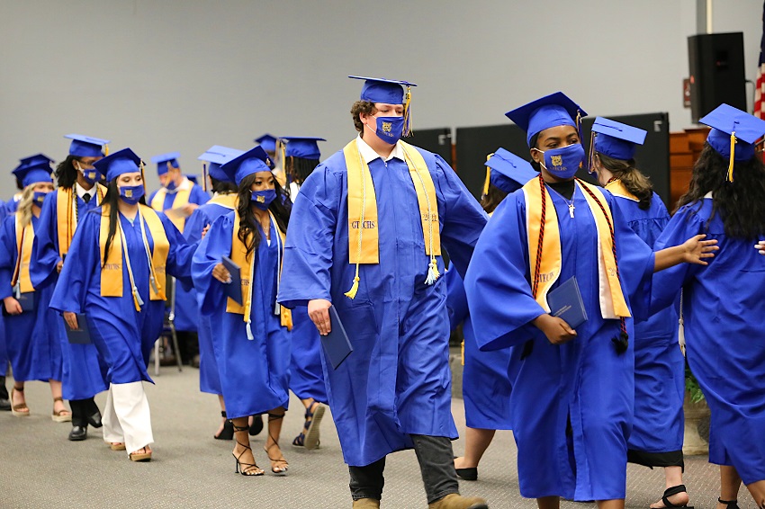 A graduation ceremony for the Golden Triangle Early College High School took place May 15 in the Lyceum Auditorium on East Mississippi Community College’s Golden Triangle campus. 