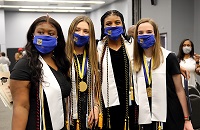 Golden Triangle Early College High School seniors from both the 2019-20 and 2020-21 school years were honored the night of Thursday, May 13, during Senior Night in the Lyceum Auditorium on East Mississippi Community College’s Golden Triangle campus. 