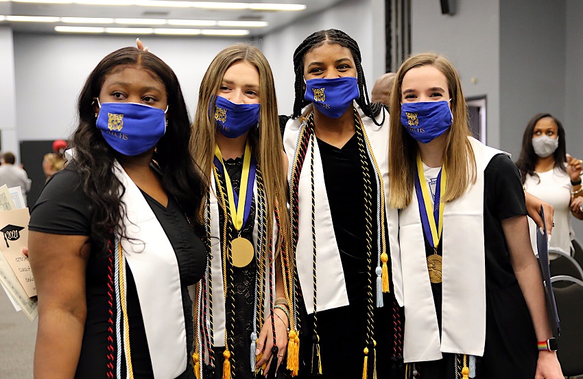 Golden Triangle Early College High School seniors from both the 2019-20 and 2020-21 school years were honored the night of Thursday, May 13, during Senior Night in the Lyceum Auditorium on East Mississippi Community College’s Golden Triangle campus. 