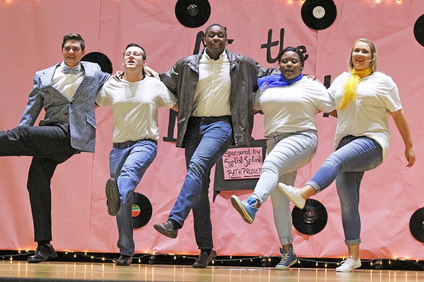 The Music Theatre Department performs the musical “At the Bandstand” on East Mississippi Community College’s Scooba campus during the 2019 Pine Grove Arts Festival, which takes place this year April 13-21.