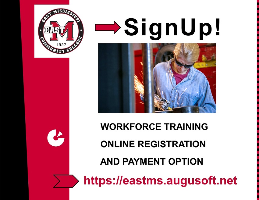 East Mississippi Community College’s Workforce and Community Services division has launched new software that will allow students to sign up and pay for non-credit workforce classes online.