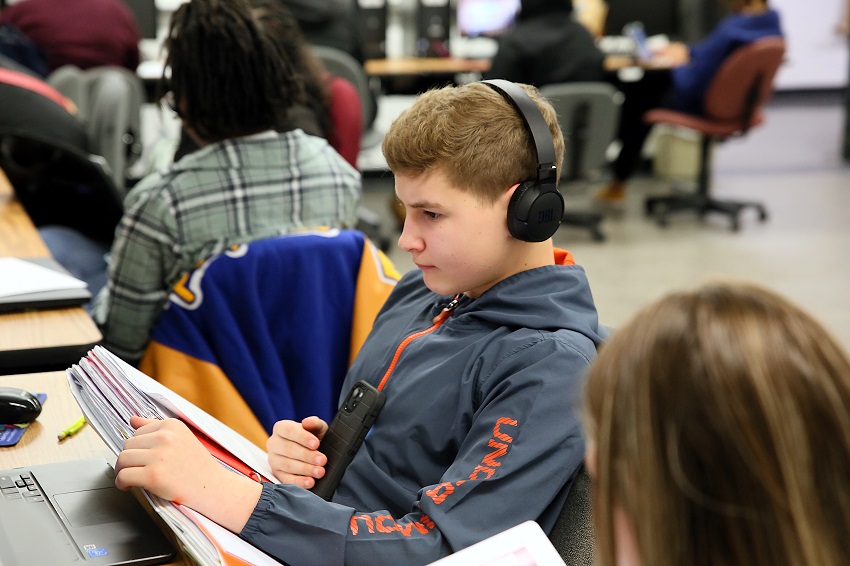 Golden Triangle Early College High School sophomore Samuel Hollis hopes to pursue a degree in medicine after completing his studies at GTECHS and East Mississippi Community College.