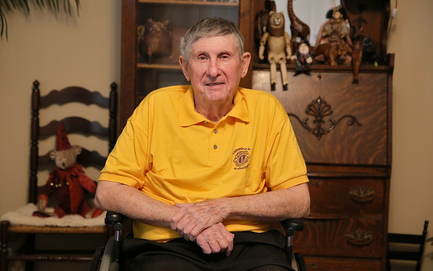 Columbus resident Joe Howle was 19 when he fell from the water tower on the Scooba campus of then East Mississippi Junior College, but he did not let the accident slow him down. 