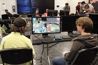 The Information System Technology department at East Mississippi Community College will host a Local Area Network Party for gamers on April 5 at The Communiversity. Here, gamers participate in last year’s event. 