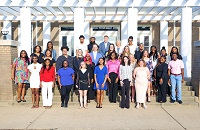 More than 80 EMCC students have been invited to join the Eta Upsilon chapter of Phi Theta Kappa on EMCC’s Scooba campus this Spring, and 32 participated in a joint induction ceremony for the national honor society Wednesday night in the Stennis Hall auditorium.