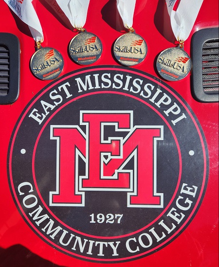 East Mississippi Community College took home four gold medals in welding categories during the Mississippi SkillsUSA Championships and the students representing EMCC will advance to the national championships.