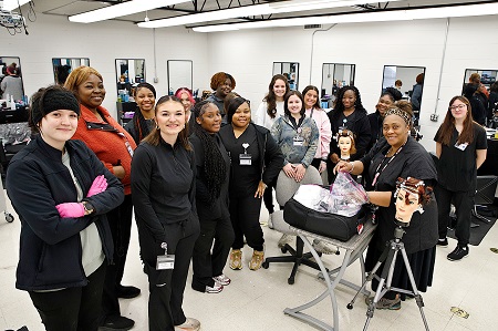 Students in East Mississippi Community College’s Barbering/Stylist and Cosmetology programs are offering haircuts, manicures, facials and other services to the public at reduced rates.